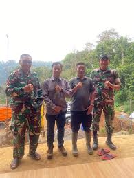 Koordinasi Danramil Tawangmangu